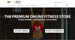 Desktop Screenshot of monarchfitness.com